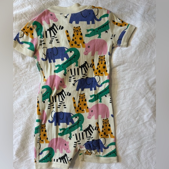 Bundle of 4 Hanna Andersson Organic Cotton short sleeve Baby Romper 6-12 months - Picture 4 of 13